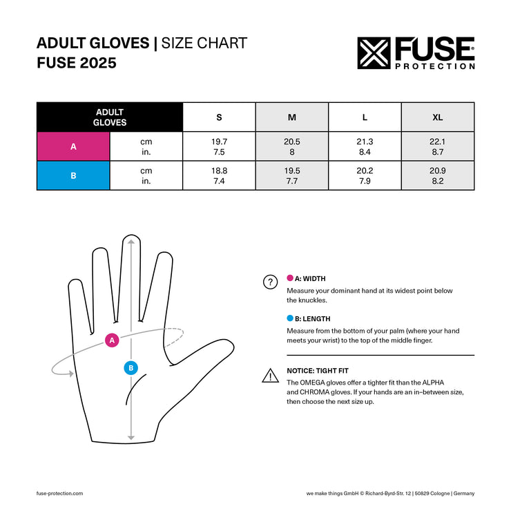 Fuse Chroma Gloves Alias Neon Yellow – Fuse Protection