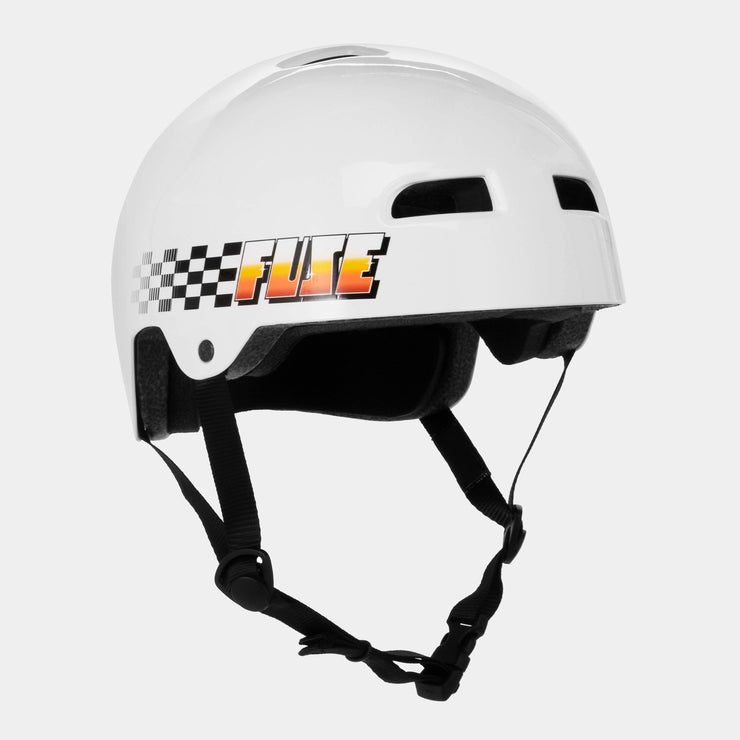 ALPHA Helmet Glossy White / Speedway