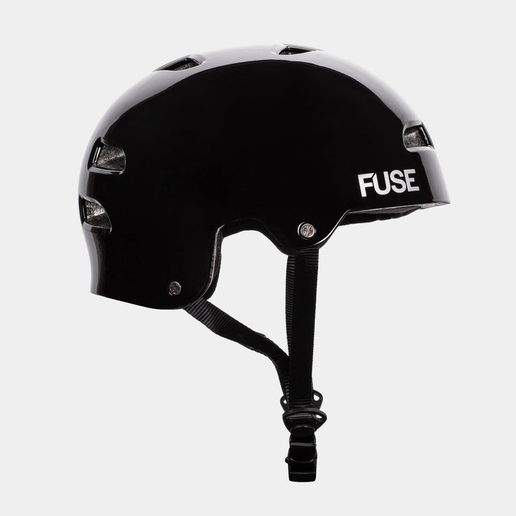 Fuse Alpha Helmet Glossy Black – Fuse Protection Fuse Alpha Helmet Glossy Black – Fuse Protection