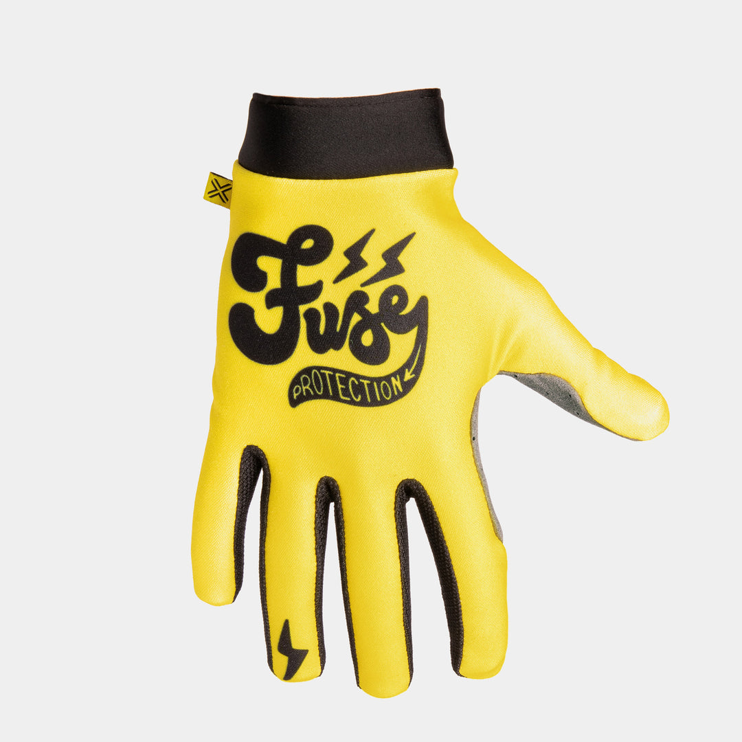 FUSE OMEGA Glove - Cafe - Yellow
