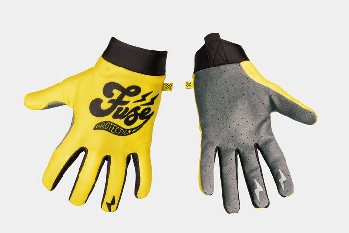 FUSE OMEGA Glove - Cafe - Yellow
